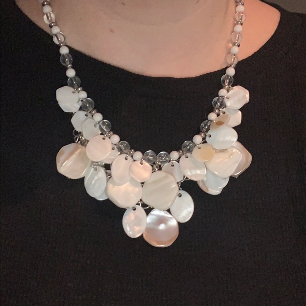 Beach shell necklace